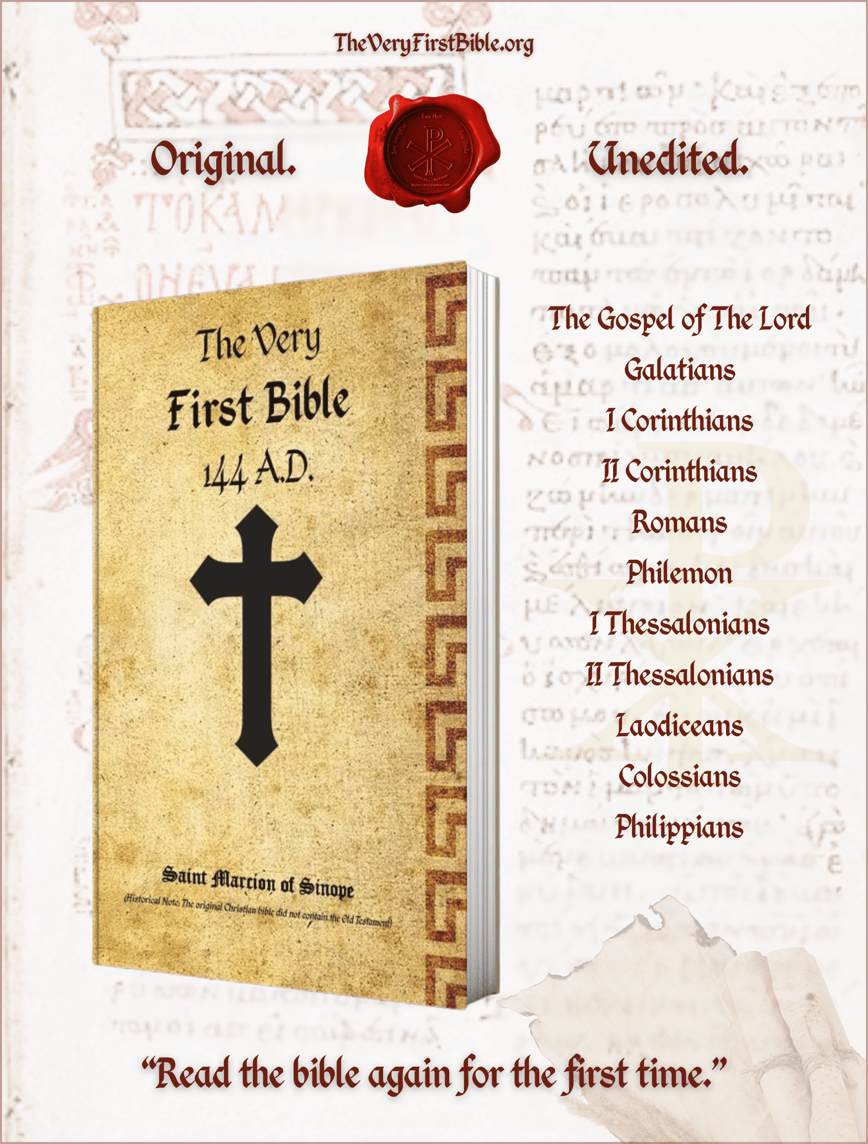 Cover display of The Very First Bible